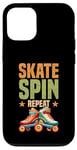 Coque pour iPhone 12/12 Pro Roller Derby Design pour homme et femme