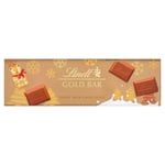 Lindt Gold Bar Christmas Bear Milk Chocolate 300gTreat Gifts