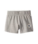 Converse Kids Girl's Chuck Patch Shorts (Little Kids) Dark Gray Heather