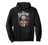 The Gaming Elf Funny Matching Group Family Christmas Pyjamas Pullover Hoodie