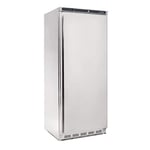 Polar Refrigeration C-Series 185W Upright Stainless Steel Fridge 600 Litre, 2°C to 5°C, 1890(H)x780(W)x695(D)mm, 4 Adjustable Shelves, Energy Rating D, Usable Capacity: 513 Litre | CD084