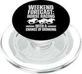 Meilleur design de course de chevaux pour homme et femme Derby Horse Racing PopSockets PopGrip pour MagSafe