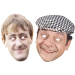 Only Fools and Horses Del Boy and Rodney 2D Card Party Face Masks Pack of 2