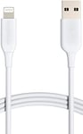 Amazon Basics Câble USB-A vers Lightning chargeur certifié MFi pour iPhone Blanc 1.8 m