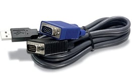 TrendNET 10ft USB/VGA KVM cable (TK-CU10)