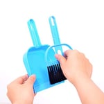 Triamisu Mini Cleaning Brush and Dustpan Set Desktop Sweep Broom Cleaning Tools for Computer Keyboard Desktop Car Table -Random Color