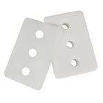 PME 109SE055 JEM Pop It - Pop It Pad for use with JEM Pop Its and for other small JEM Cutters, White, 6x2x10 cm