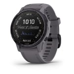 Garmin Fénix 6S Pro Solar Amethyste (Bracelet Schiste) Gris