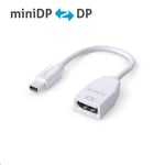 Purelink IS160 Adaptateur Mini DisplayPort vers DisplayPort 0,15m, blanc