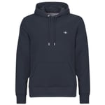 Gant Sweatshirts REG SHIELD HOODIE Marin herr