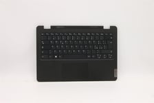 Lenovo 14W Gen 2 Palmrest Cover Touchpad Keyboard Italian Black 5M11C86311