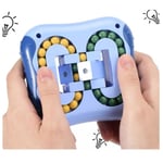 Magic Cube Intelligence Toy stressavlastning Fidget Toy Pop it Blue Blå