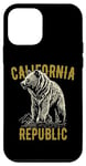 Coque pour iPhone 12 mini Motif ours de la République de Californie USA