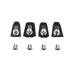 Spécialités TA Shimano 105 R5800 Chainring Bolts & Covers, Pack of 4, Black