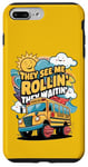 Coque pour iPhone 7 Plus/8 Plus They See Me Rollin School They Waitin School Bus Driver Art