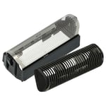 2x Bloc de lames / Grille de rasoir avec cadre pour Braun System 2 3 1