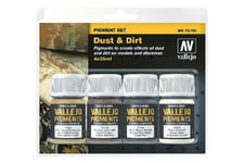 Vallejo Vallejo: 73.190 - Pigment Set - Dust & Dirt (4 X 35 Ml)