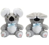 Peekaboo Talking Singing Moving Soft Plush Animal Toy Cute Teddy Kids Learning Toys Gift Quality (Koala)