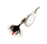 Spinner MEPPS AGLIA MOUCHE-2 4,5g hopea/musta perho