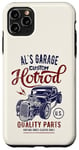 Coque pour iPhone 11 Pro Max Al's Hotrod Garage Classic Car Custom Al Design