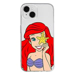 ERT GROUP Coque de téléphone Portable pour Iphone 14 Plus Original et sous Licence Officielle Disney Motif Ariel 009 Parfaitement adapté à la Forme du téléphone Portable, partiel imprimé