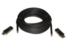 Link Hdmi 2.0 AOC Câble à fibre optique 50mt avec connecteurs détachables Lkhd5