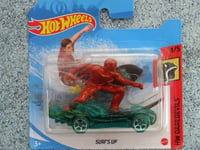 Hot Wheels 2021 #097/250 SURF'S UP Maroon Man with black '68' board @D @D