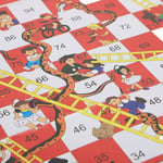 Snake And Ladder Chess Enhance Relationship Board Game For Kids Fun Long