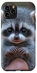 Coque pour iPhone 11 Pro Mini raton laveur très mignon