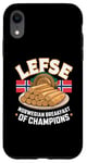 iPhone XR Lefse Norwegian Breakfast If Champions - Norway Food Case