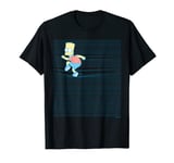 The Simpsons Bart Simpson Ruled Notebook Paper School Escape T-Shirt