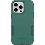 OtterBox iPhone 15 Pro MAX (Only) Commuter Series Case - GET YOUR GREENS (Green), Slim & Tough, Pocket-friendly, with Port Protection