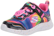 Skechers 302215N BKMT Sneaker, Rainbow Bubble-Multi Mesh, 4 UK