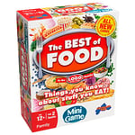 Drumond Park The LOGO Best of Food Mini Board Game - The Family Board Game of Brands and Products You Know and Love, Mini Travel Board Games, Family Games For Adults And Kids Suitable From 12+ Years