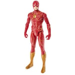 DC COMICS THE FLASH - Figurine Flash 30 Cm - Figurine Flash Articulée 30 Cm - Revivez Les Aventures De L'homme A Grande Vitesse Et Des Super Héros - Film The Flash - Jouet Enfant 3 Ans Et +