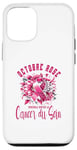 Coque pour iPhone 15 Pro Ruban rose cancer du sein octobre rose femme tee pull cadeau