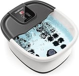 Mia&Coco Foot Spa, Foot Bath Massager with Heater Bubbles Vibration Auto & Manu