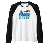 Ice Age The Adventures of Buck Wild Baby Scrat Furry Fast Raglan Baseball Tee