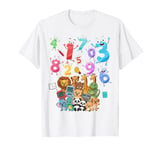 Number Maths Day Kids Fancy Dress Ideas With Numbers On T-Shirt