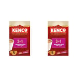 Kenco 3 in 1 Smooth White Instant Coffee with Sugar Sachets 5x20g (Pack of 14, Total 35 Sachets, 700g)