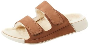 ECCO Women's Cozmo Sandal, Camel, 7.5 UK