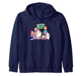 Family Guy Drunk Peter and Family Zip Hoodie