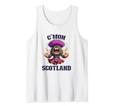 Scottish Thistle C'Mon Scotland Tank Top