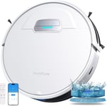 Robot Vacuum Cleaner with Mop, 4000Pa Suction, Wi-Fi/App/Alexa, Ultra Thin