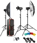 Godox Studiopakke - Studio Kit E300-D