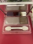 CLINIQUE PARIS ALL ABOUT SHADOW DUO 17 SEASHELL PINK/FAWN SATIN  NEW 1.7G BOXED