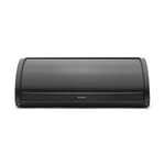 Brabantia Matt Black Roll Top Bread Bin