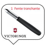 VICTORINOX - 5.0103 - EPLUCHEUR VICTORINOX 1 FENTE NOIR REF 3510