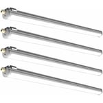 Etc-shop - Plafonnier led chambre étanche lumière chambre étanche Lampe de garage led Tube led, connexion en série, protégé contre les jets d'eau, 1x