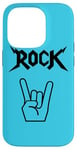 Coque pour iPhone 14 Pro Cornes à main Cool Band Rock and Roll Heavy Metal Music Concert